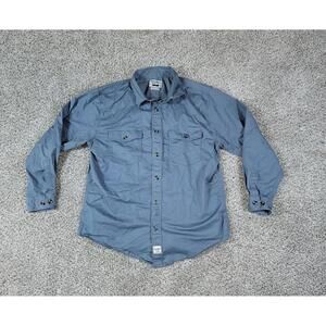 Eddie Bauer Workwear Shirt LongSleeve Foreman Fit Men’s Size Large